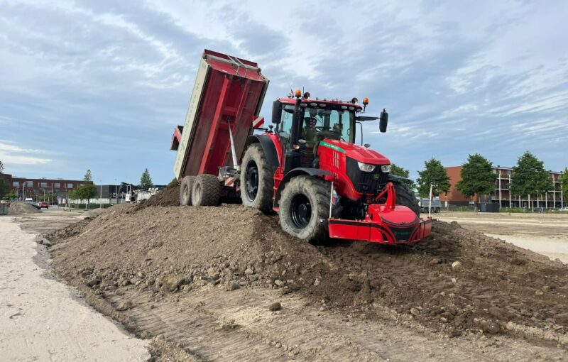Grondwerk 75 woningen Lagewei te Barendrecht