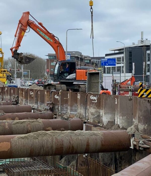 Grondwerk 250 woningen Spoorzone te Gouda