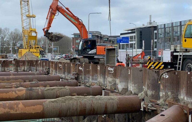 Grondwerk 250 woningen Spoorzone te Gouda