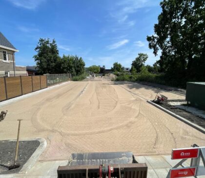 Woonrijp maken Fase 1B Koningskwartier te Zevenhuizen