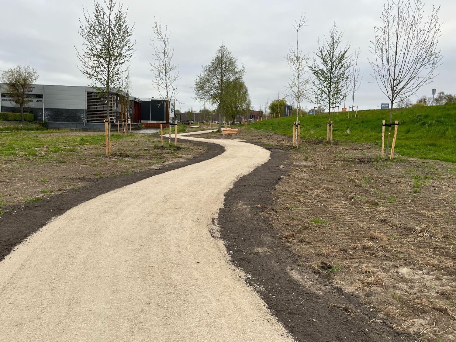 Herinrichting groenzone Coenecoop-Kanaaldijk te Waddinxveen